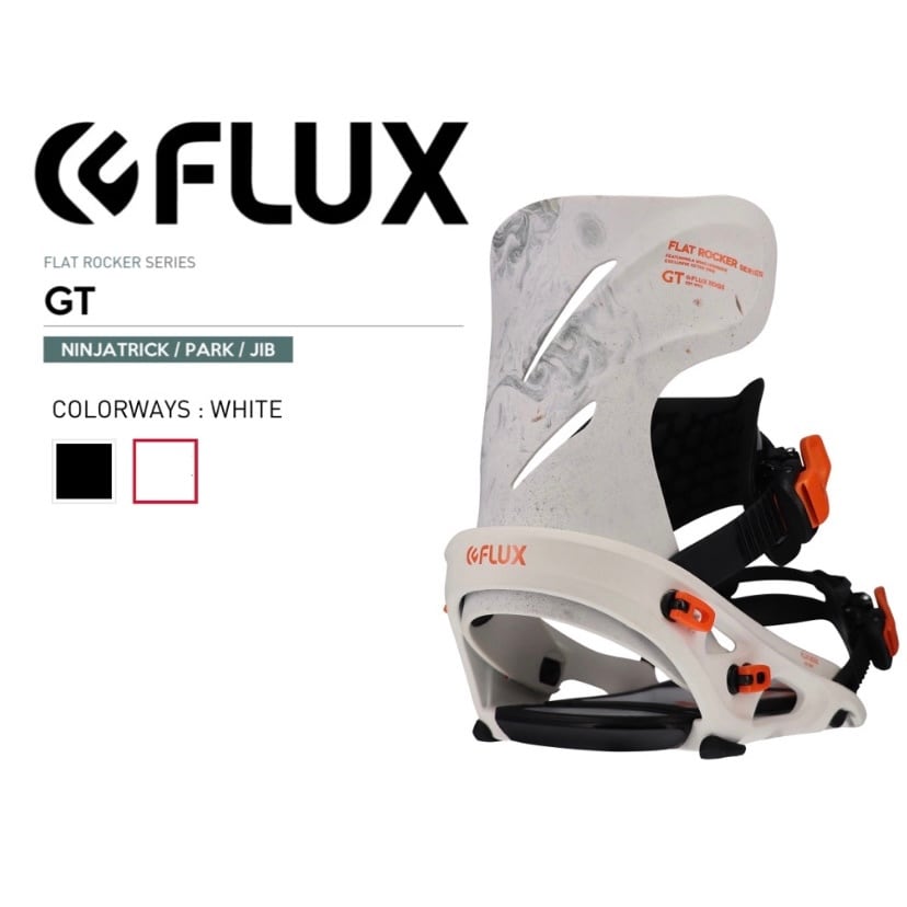 型落ち . 22-23年モデル FLUX. GT.White. フラックス ジーティー