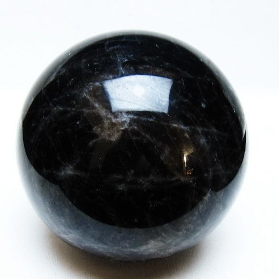1.4Kg モリオン 丸玉 100mm 黒水晶 丸玉 モリオン スフィア 一点物 151-8576