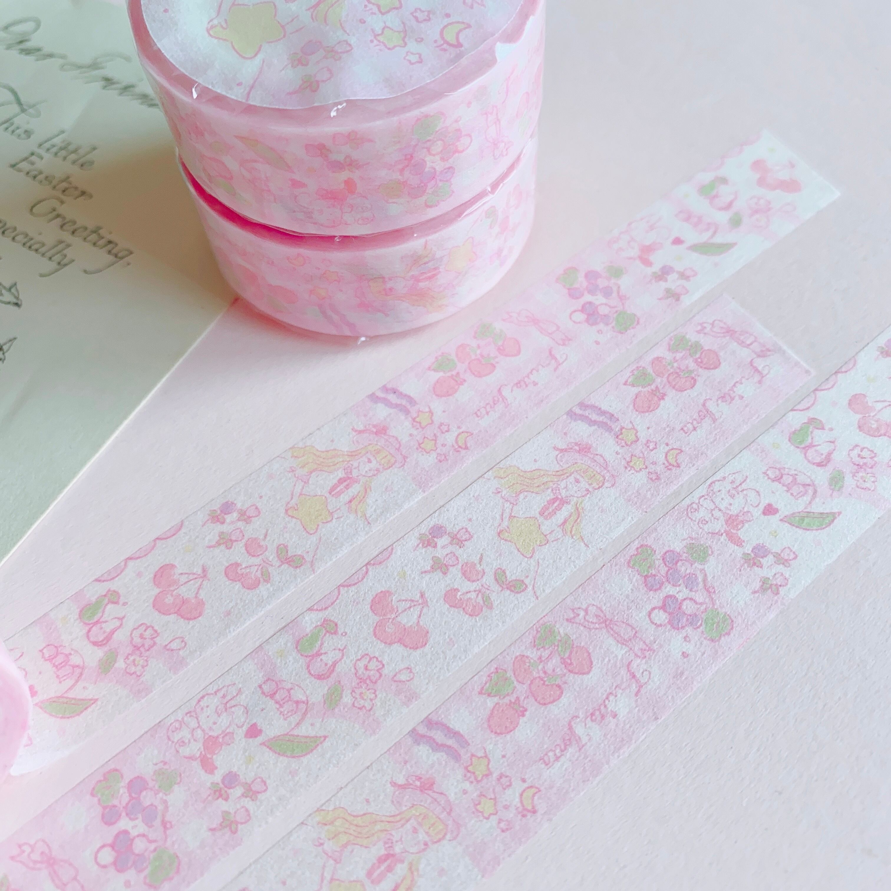 星を持つ少女꙳ マスキングテープ | fruits torta