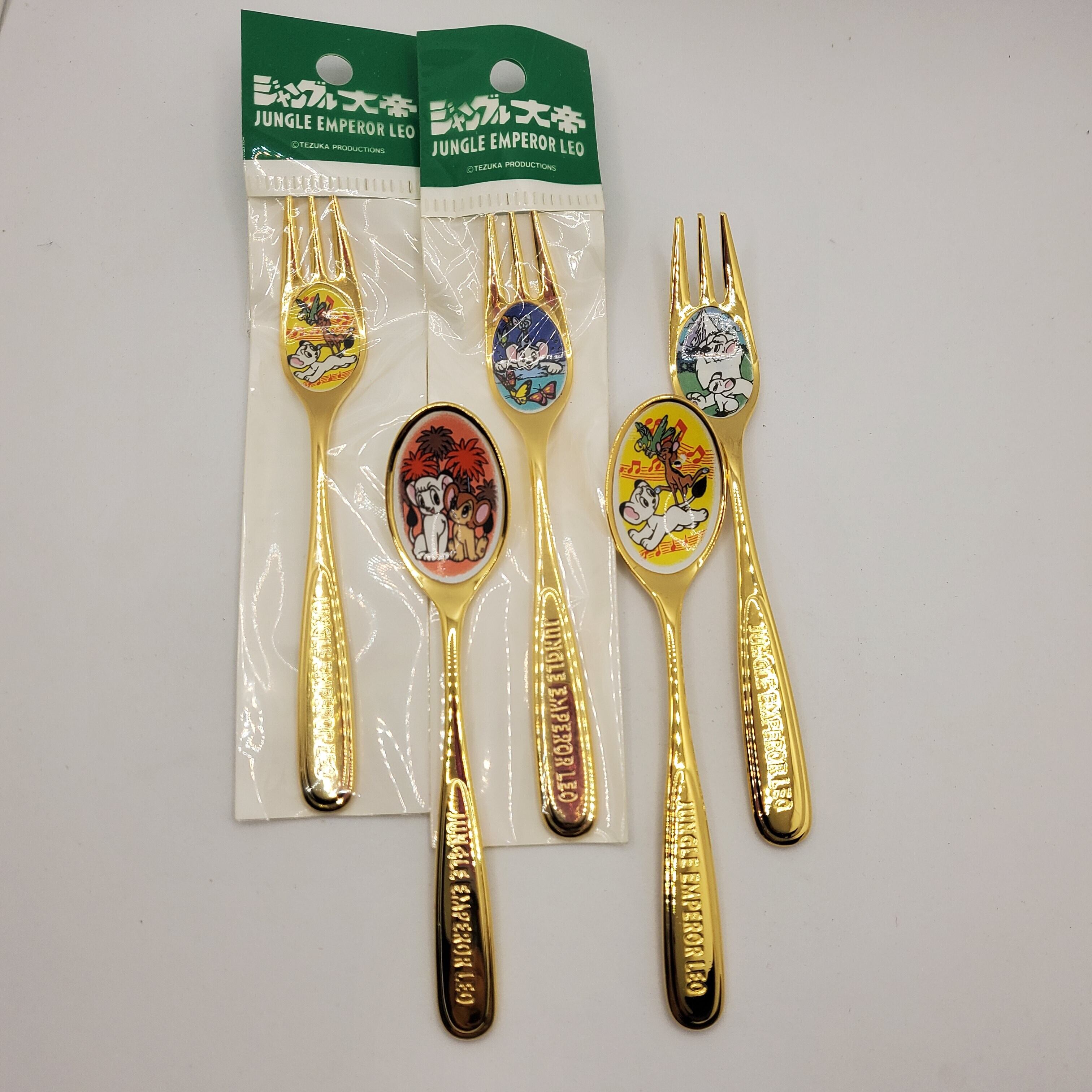 ジャングル大帝レオ 七宝焼カトラリー 片力商事 手塚治虫 デッド