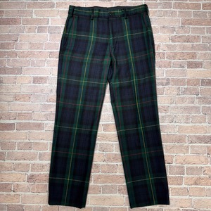RALPH LAUREN WOOL CHECK SLACKS