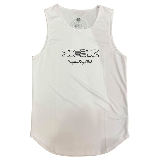 【YBC】Big Silhouette Singlet White