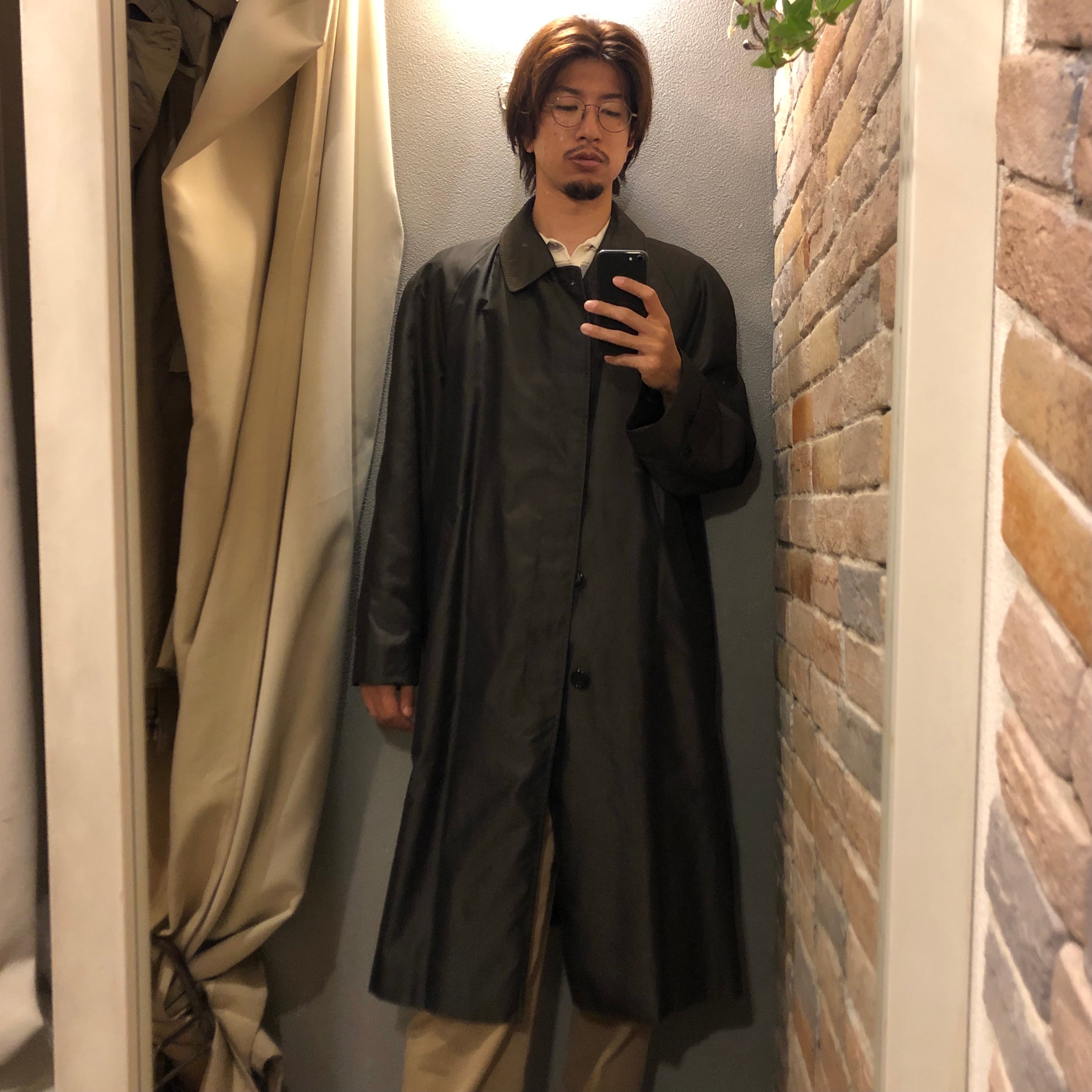 アクアスキュータムAquascutum ステンカラー コート ライナー カシミア