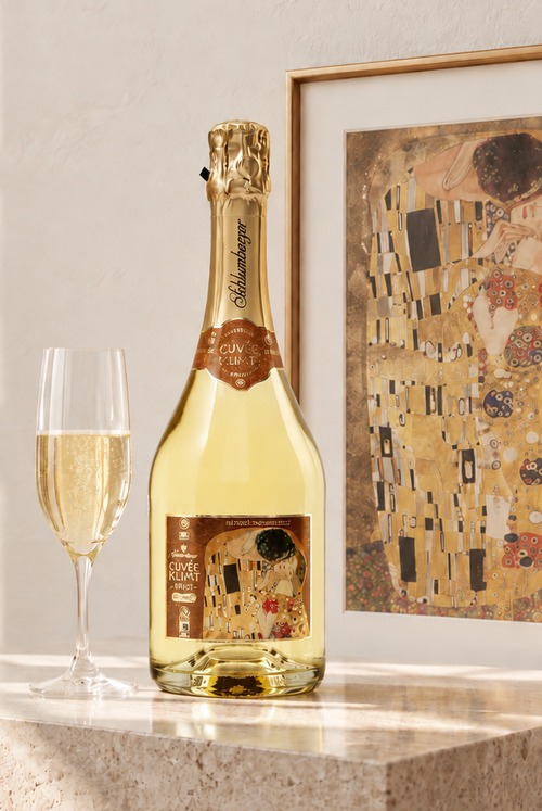 シュルンベルガー キュヴェ・クリムト Klimt Kiss 750ml 特別BOX 3本セット｜オーストリアスパークリング