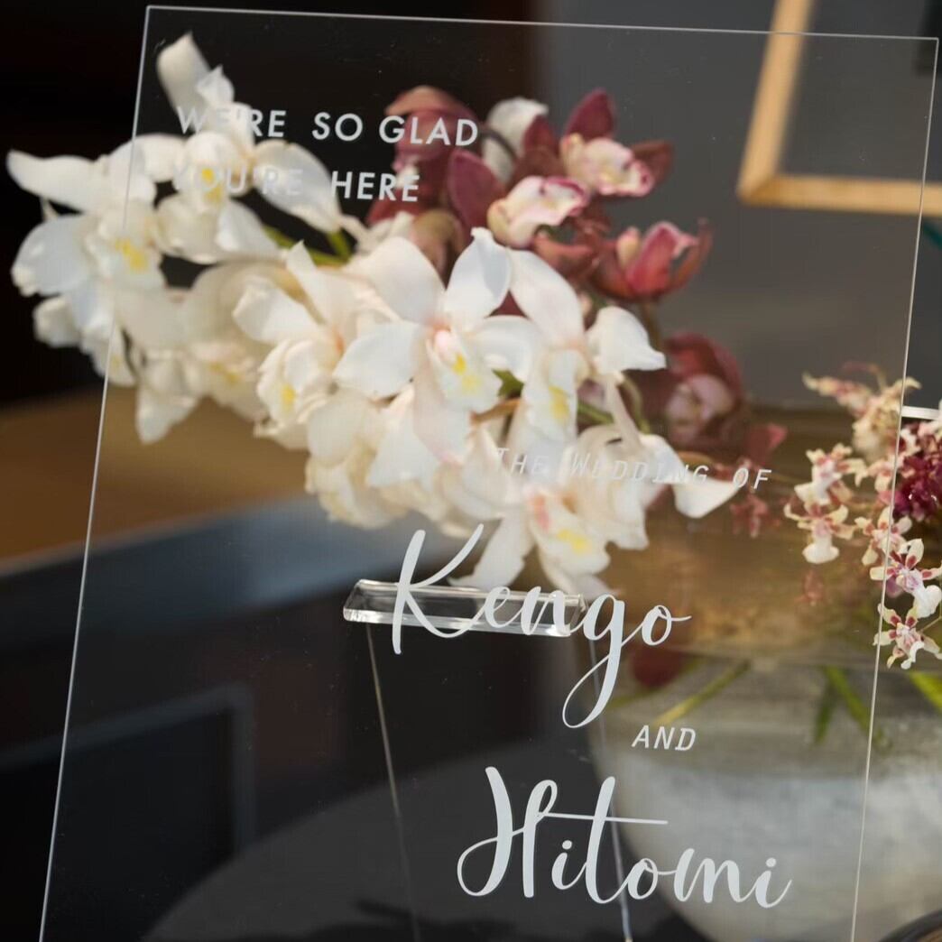 送料無料】ウェルカムボード / Wedding Welcome board ～we are so