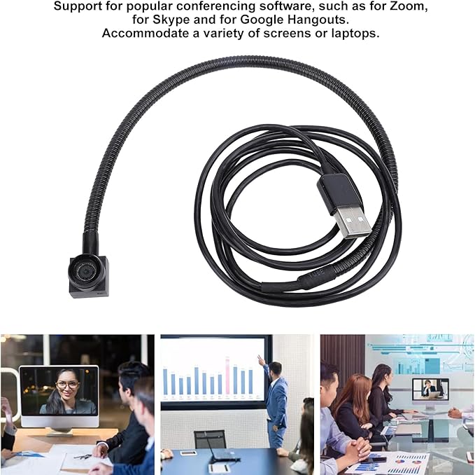 Eye to Cam ウェブカメラ、4K 15fps 8MP USB センターウェブカメラ