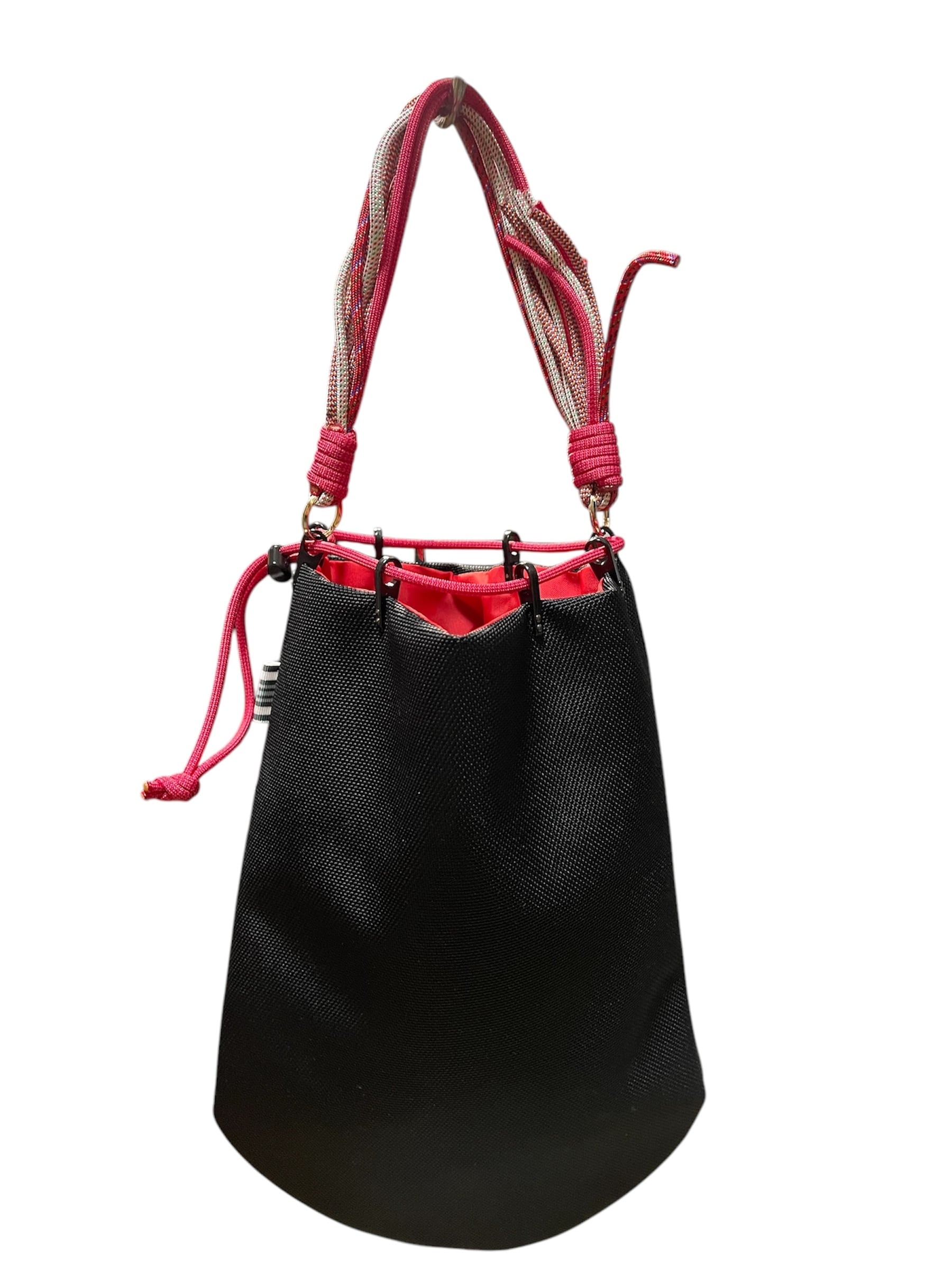 和洋折衷　互い wide knit 和洋折衷のハーモニー【エドテサゲ】ピンク系持ち手 | 七三