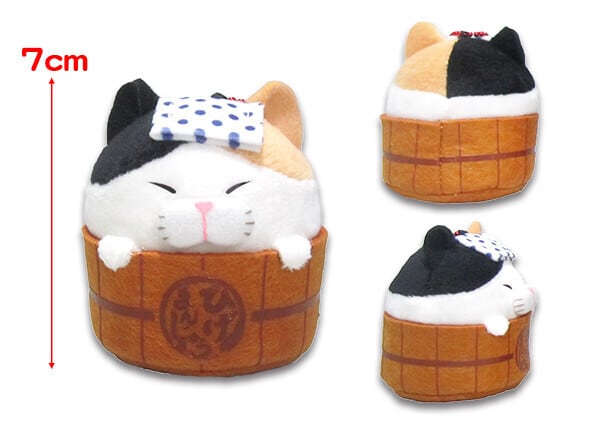 ひげまんじゅう 正座弐マスコット さとり | 奈良の愛らしい猫のお店 猫