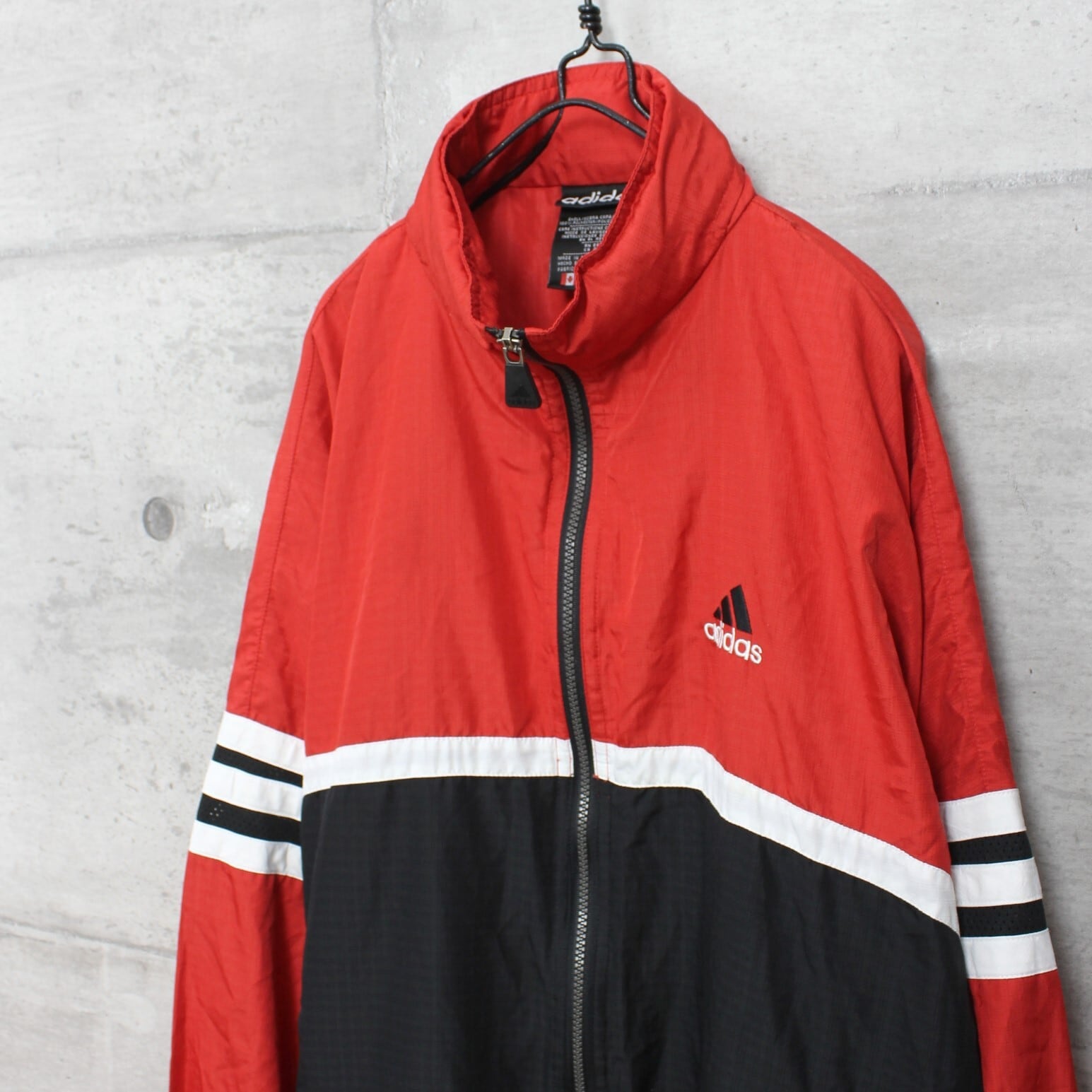 送料無料 USED ジャケット アウター メンズ USA 古着 adidas