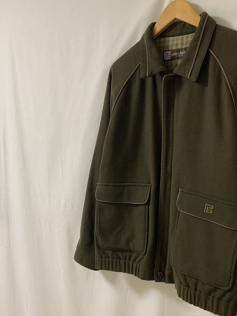 1980~90's Piping Design Zip-Up Jacket "Pierre Balmain"