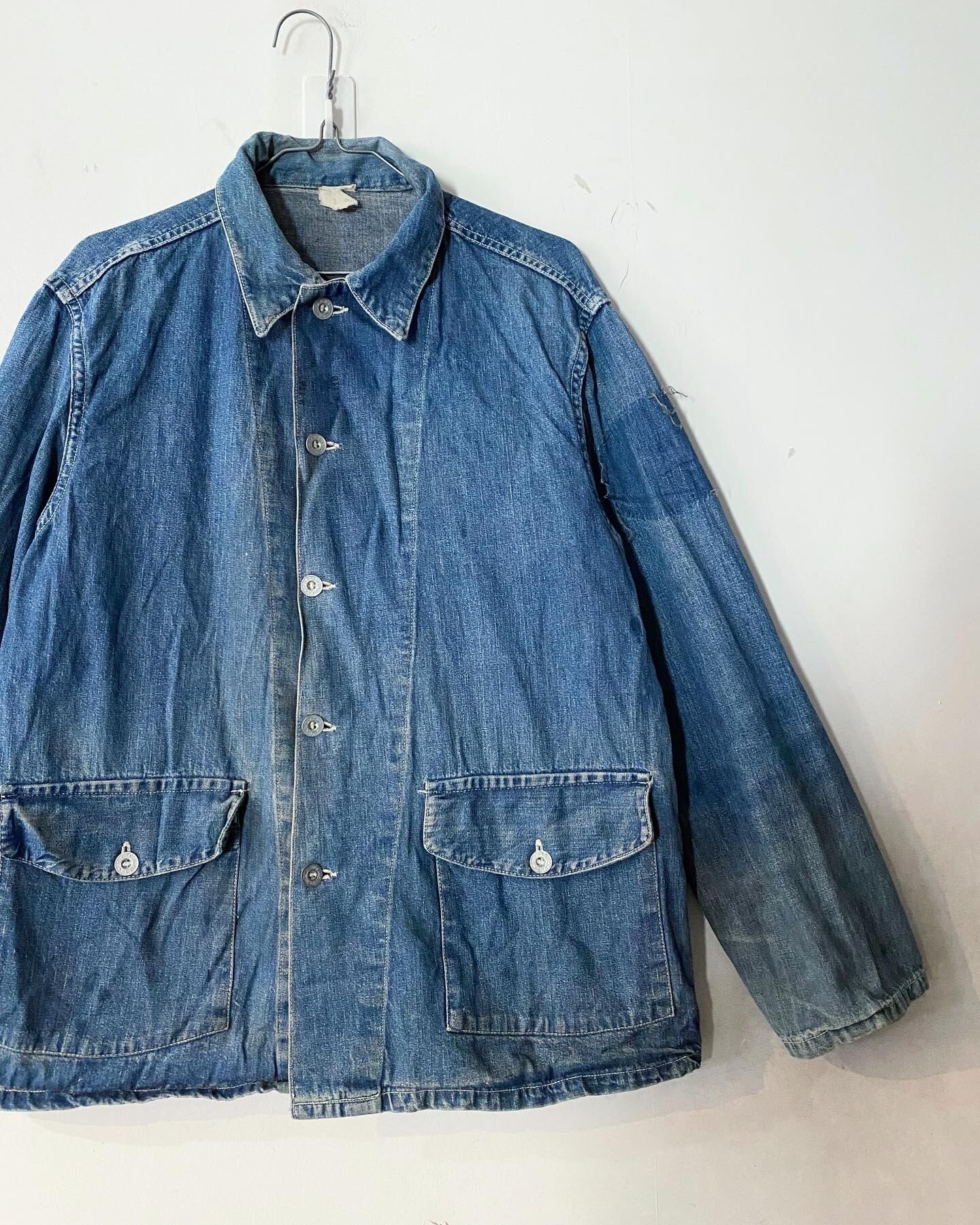 40s【US.ARMY】 Denim Coverall 