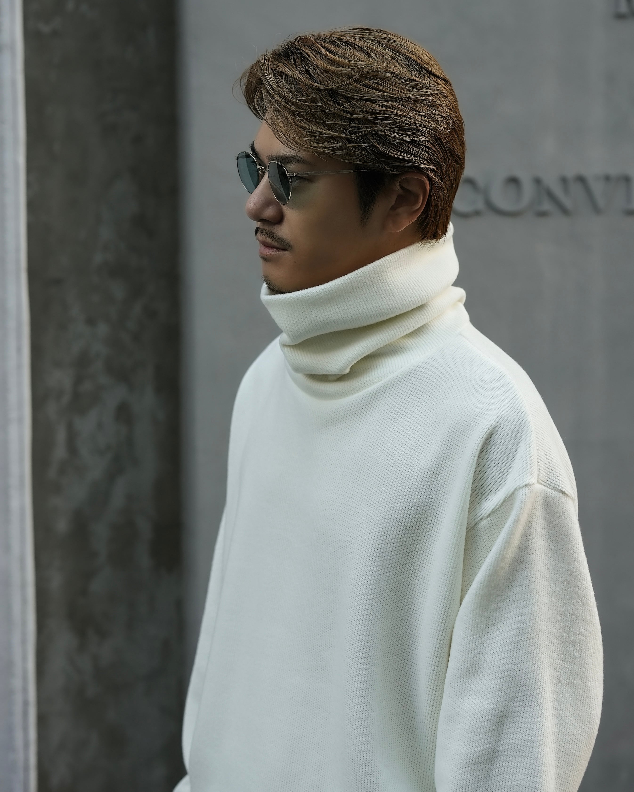 即納】【TURTLE NECK】【素肌ニット】【Made in Japan】【RX-0003 