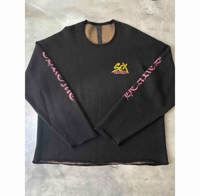 CHROME HEARTS クロムハーツ バックロゴ カシミアニット セーター