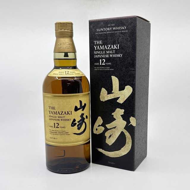 【正規品】サントリー山崎12年　700ml　【専用BOX入り】ジャパニーズ ウイスキー　ウィスキー　YAMAZAKI　12年　シングルモルト ウイスキー 山崎12年 アルコール分43％ 　もちろん新品