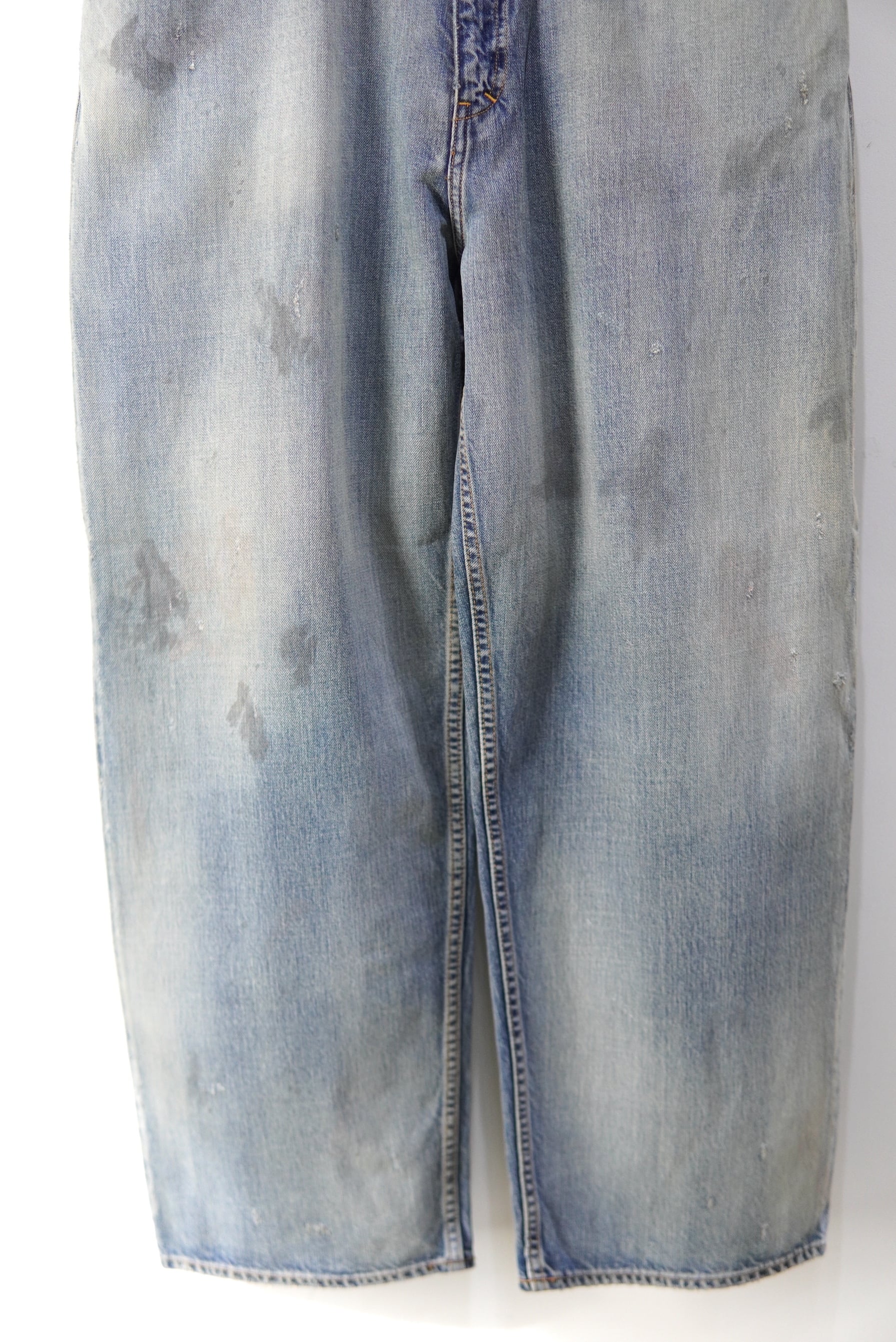 ANCELLM / AGING STRAIGHT 5P DENIM PANTS / ANC-PT78 | POETRY