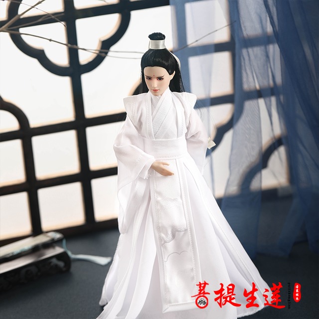 BJD人形用衣装 ★COSPLAY 古風漢服セット コスプレ魔道祖師 藍忘機 幼SDサイズ人形用/ PUTI
