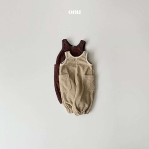 【予約】onu Terry Overall (baby)