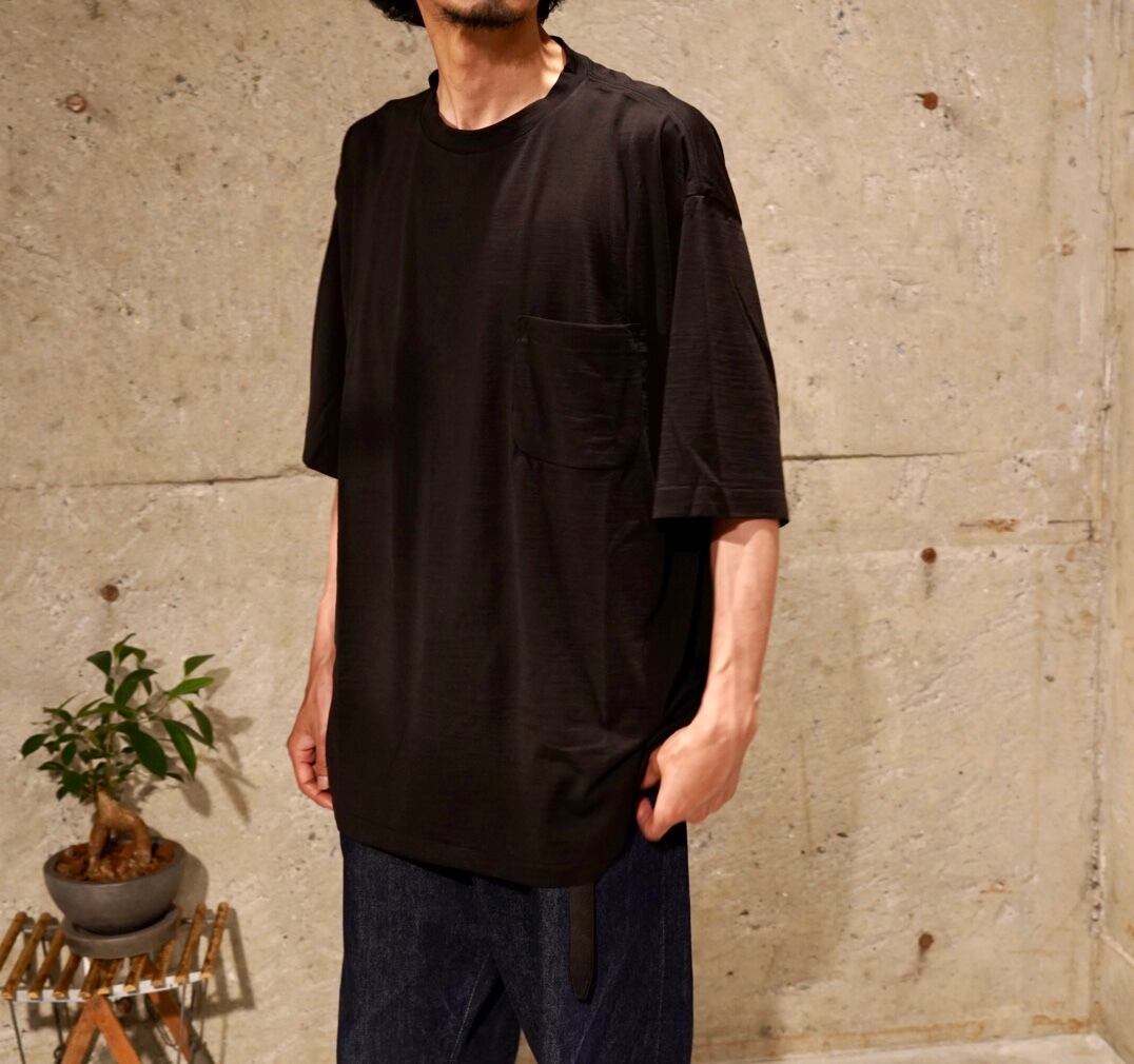 COMOLI 22SS ウール天竺Tシャツ サイズ2