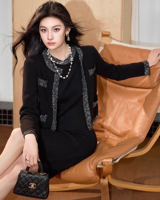 【セットアップ】ニット ジャケット+ワンピース