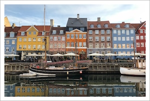 Nyhavn（ニューハウン） ｜ デンマークの風景ポストカード