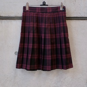 DAILY HABIT / Tartan Pleated Skirt