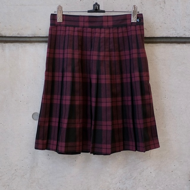 DAILY HABIT / Tartan Pleated Skirt