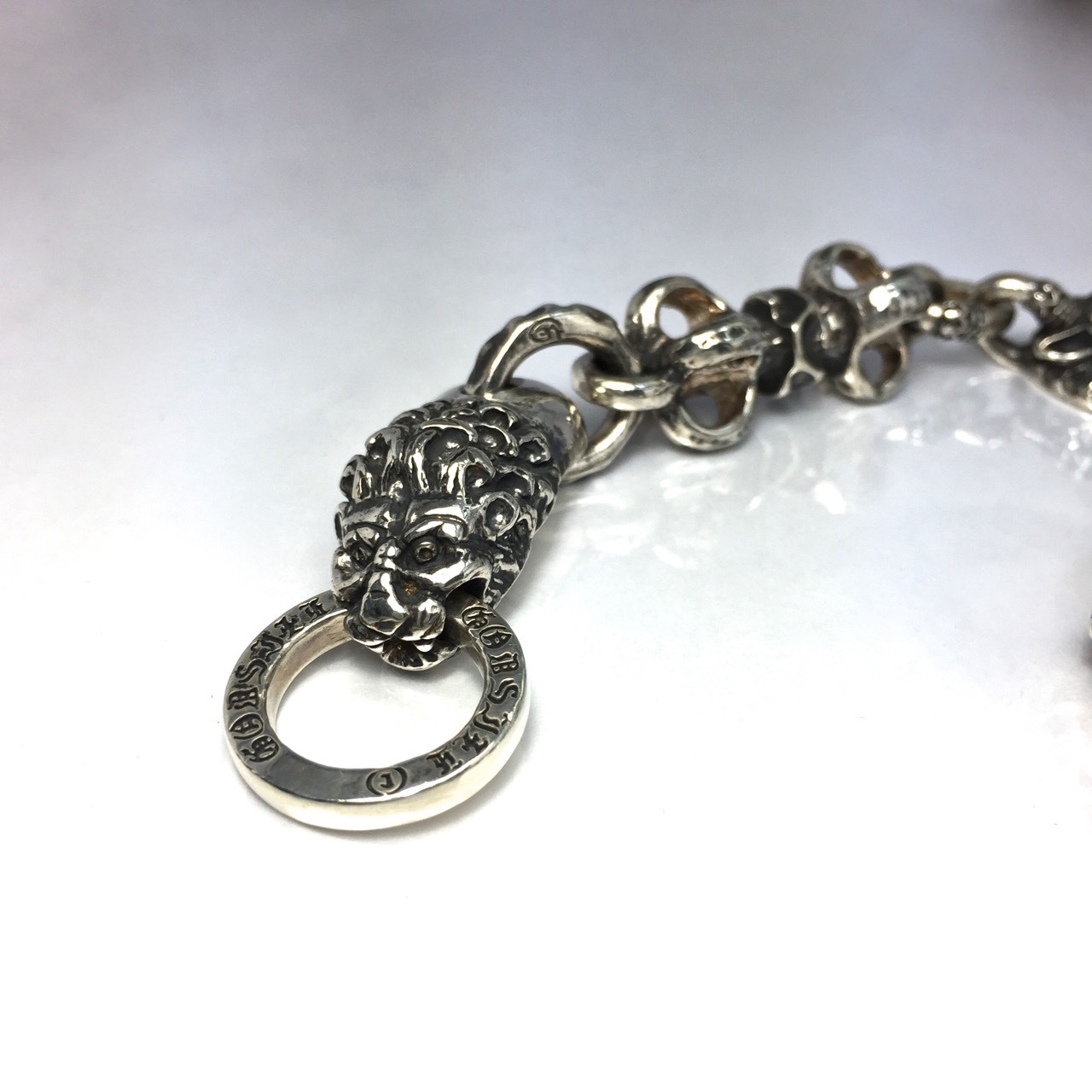 SIX WOLVES WALLET CHAIN w/1 SKULL / シックスウルヴス ウォレット チェーン・スカルトップ