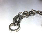 SIX WOLVES WALLET CHAIN w/1 SKULL / シックスウルヴス ウォレット チェーン・スカルトップ