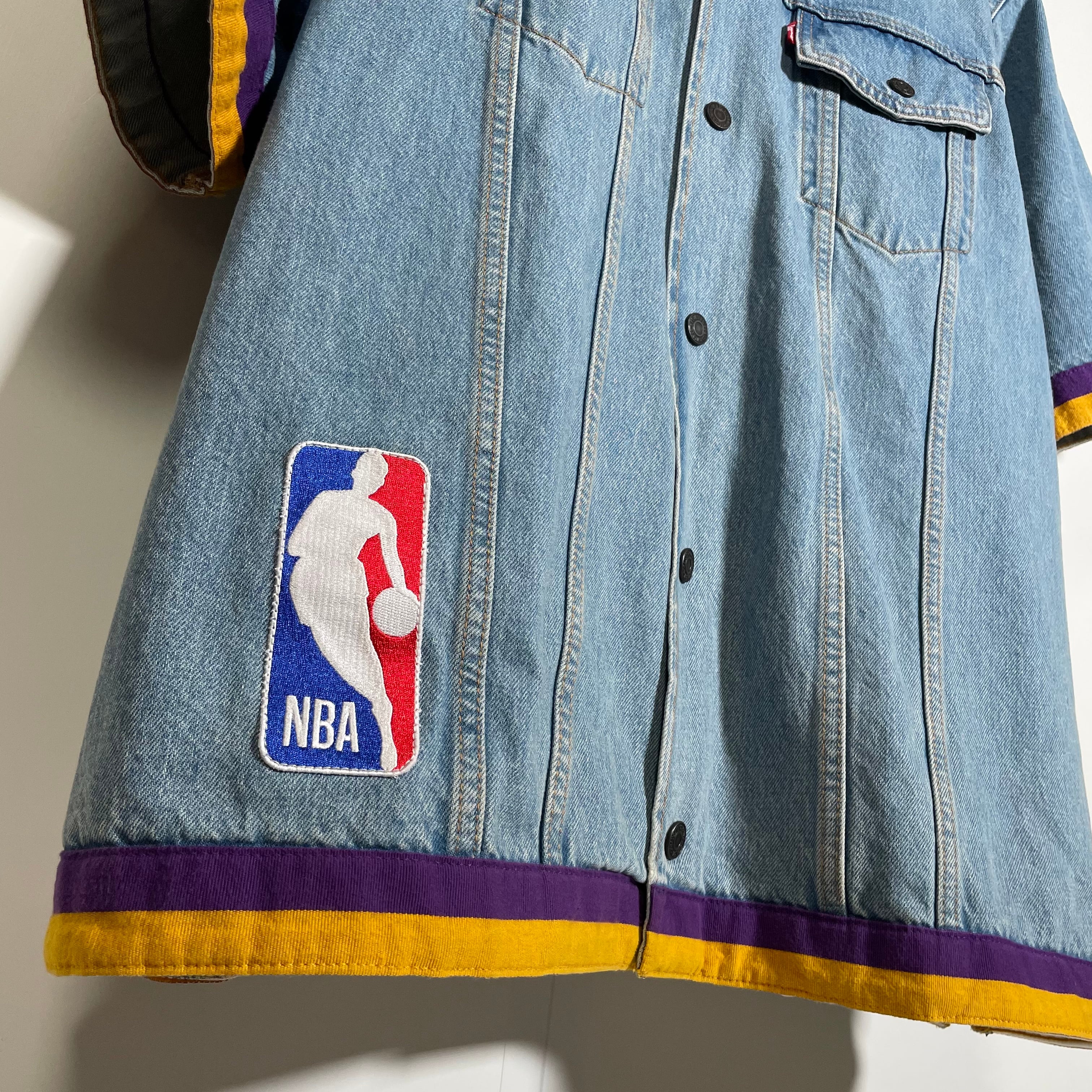 LEVI's × JUST DON NBA レイカーズ デニムジャケット ビッグサイズ