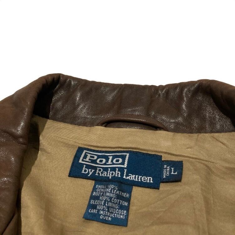 90's Ralph Lauren レザードリズラージャケット | 古着屋 Boogie
