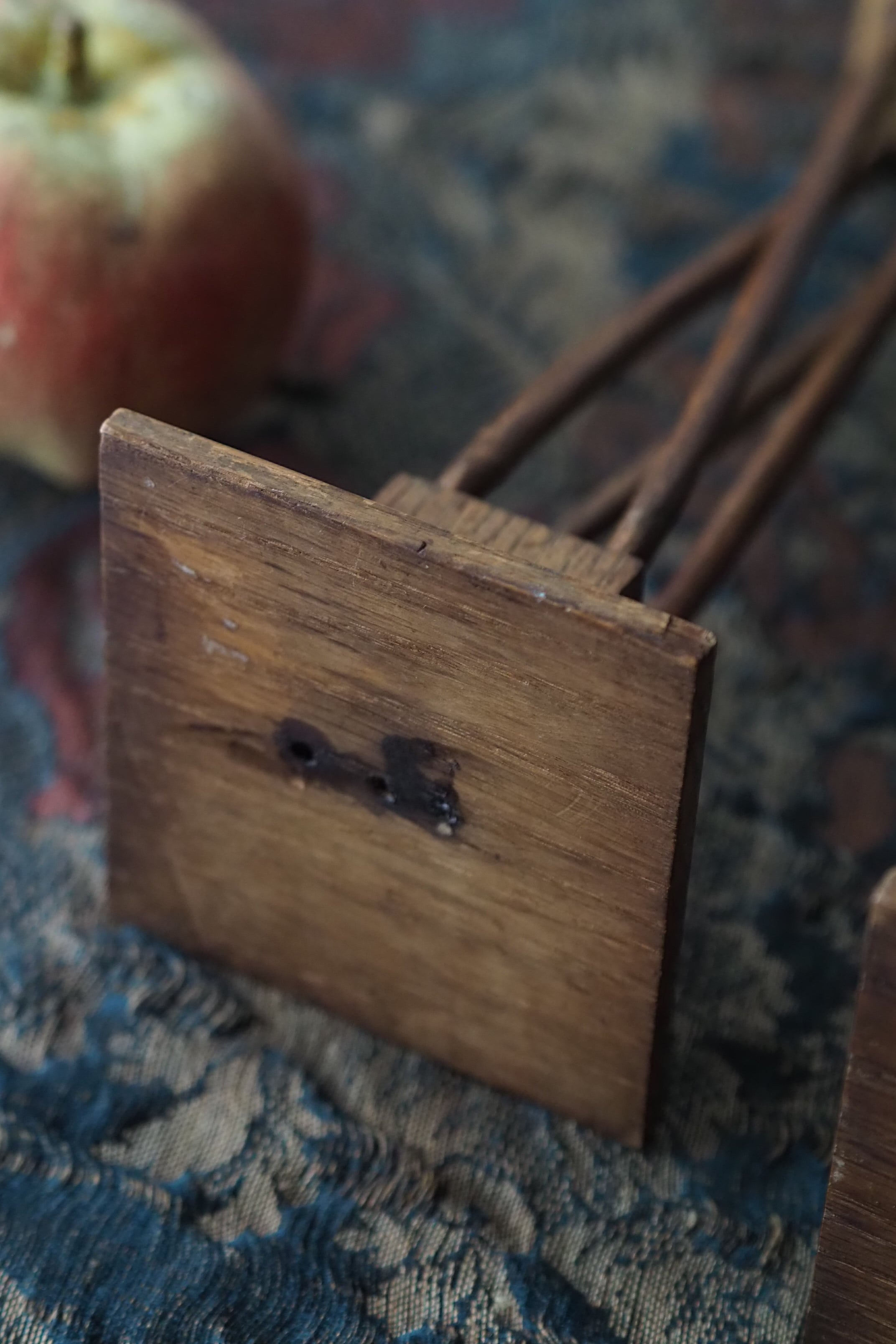 アールデコ ペア燭台-antique pair wood candle stand | アンティーク