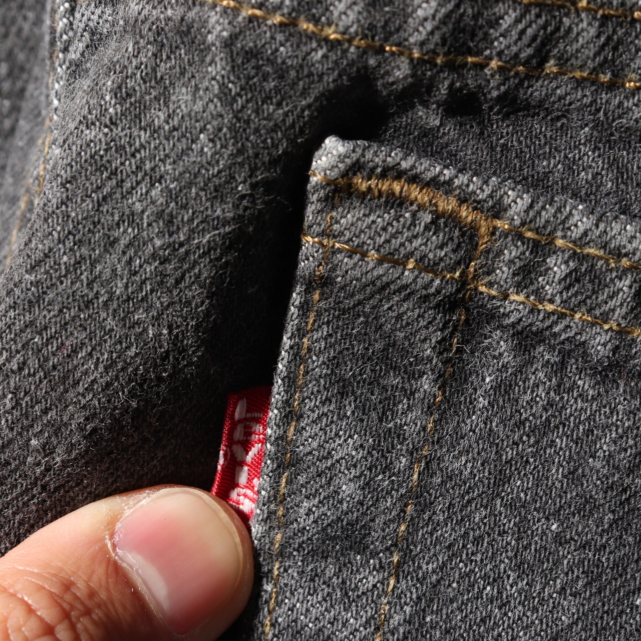 美品 34×32 Levi’s 501 USA 93年 先染めブラック デニムパンツ リーバイス