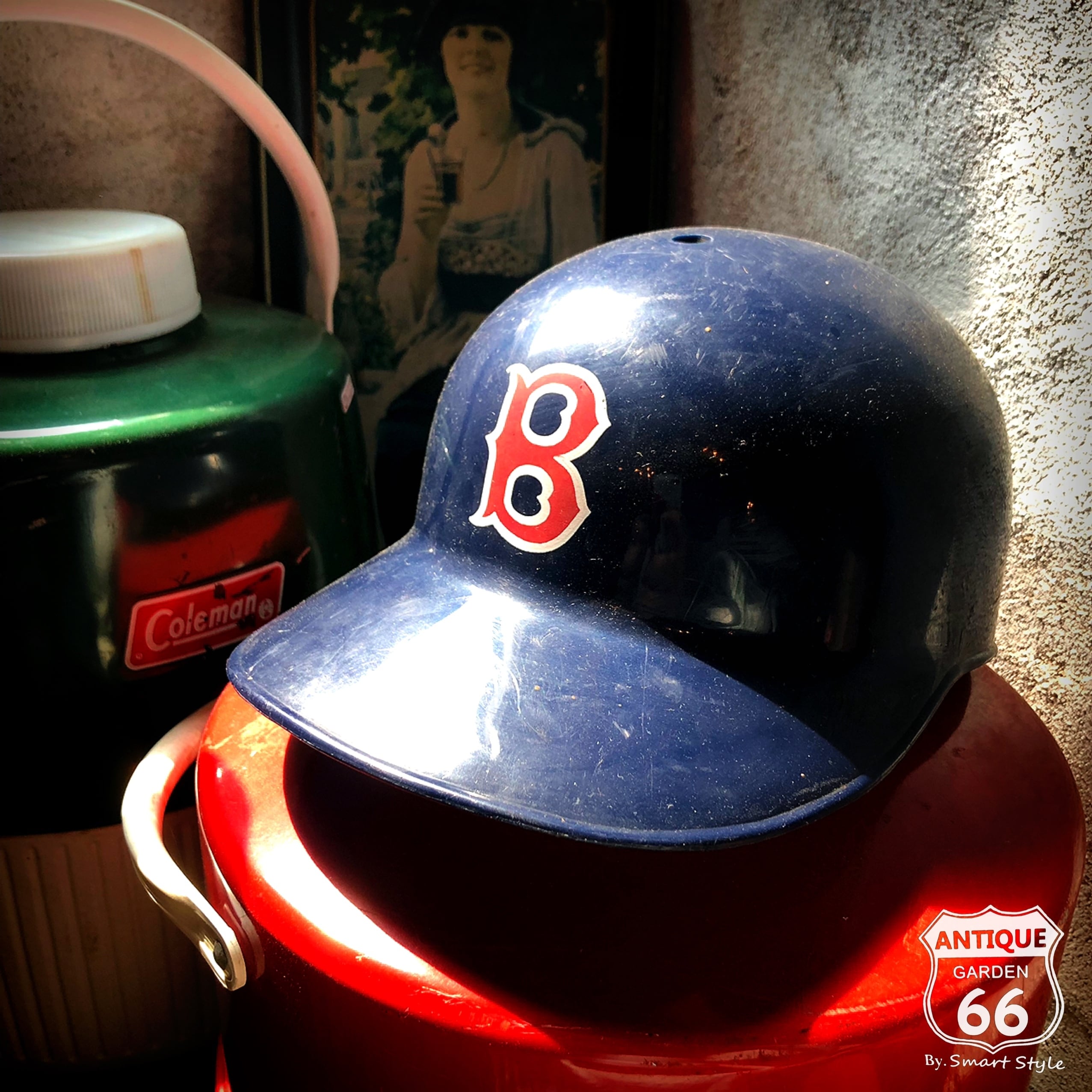 Boston Red Sox ベースボール ヘルメット アメリカ ヴィンテージ 野球帽 1969【K-034-002】 | Antique  Style～【アンスタ】アメリカ買付けのヴィンテージ・アンティークのおみせ。 powered by BASE