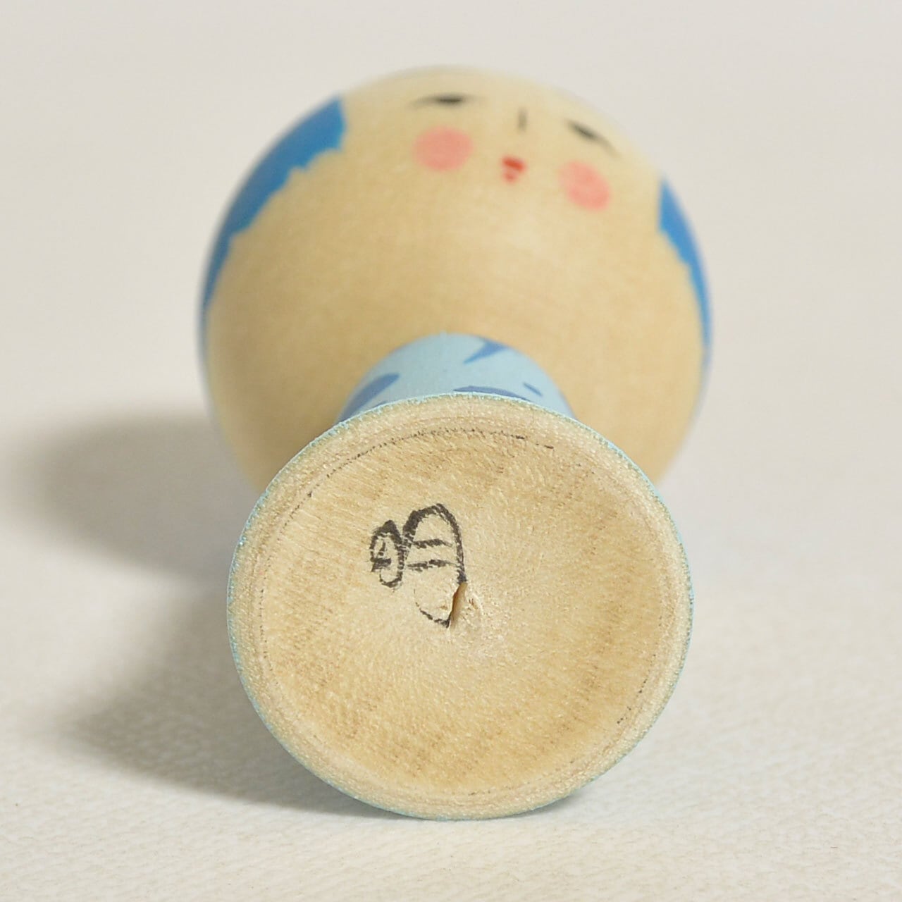 キャンディさんこけし 約2寸 約6cm 鈴木明 工人（作並系）#2329