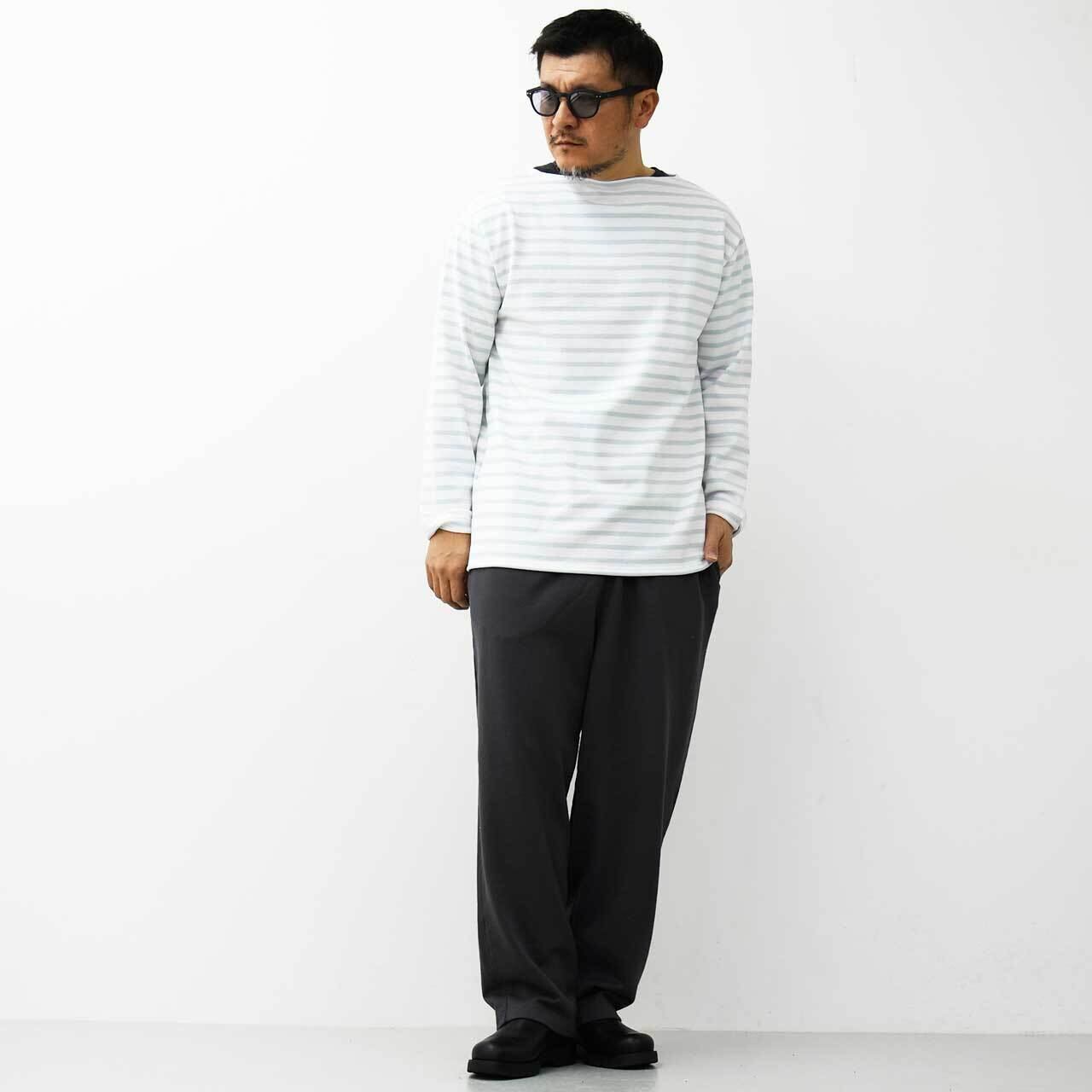 カットソー(長袖/七分) argue french antique border pullover SAINT JAMES [OUESSANT BORDER - NEIGE×NOIR] [bo-nei-noi] セント