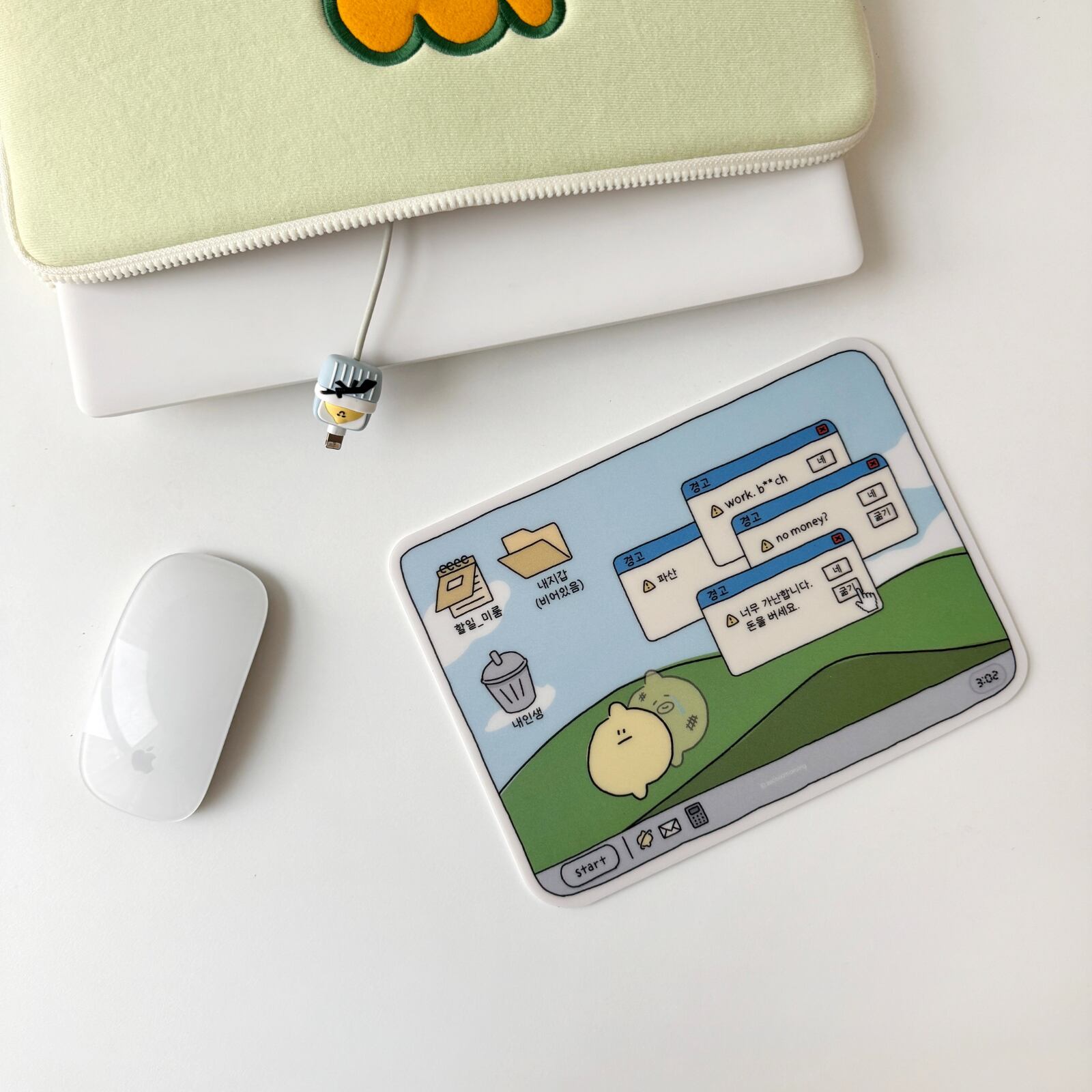 second morning] デスクトップ マウスパッド | moim - 韓国雑貨や小物