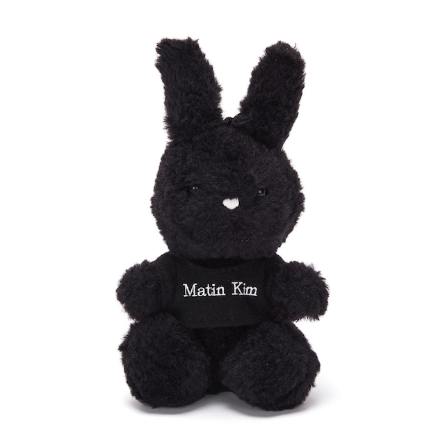 【Matin Kim 正規品】MATIN BLACK BUNNY TOY KEYRING IN BLACK / マティンキム ブラック バニー トイ キーリング キーホルダー ウサギ マーティンキム