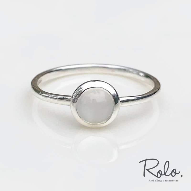 ムーンストーンリング シルバー925 | Roloshop BASE店