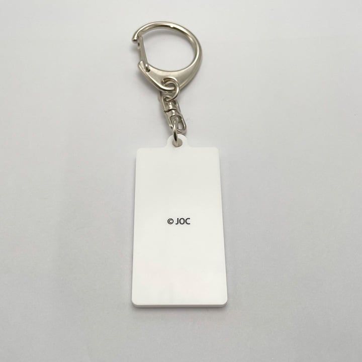 キーホルダー・アクリルキーホルダー RT 202105 TEAM JAPAN アクリルキーホルダー RT WHT TJ015 | チームジャパン