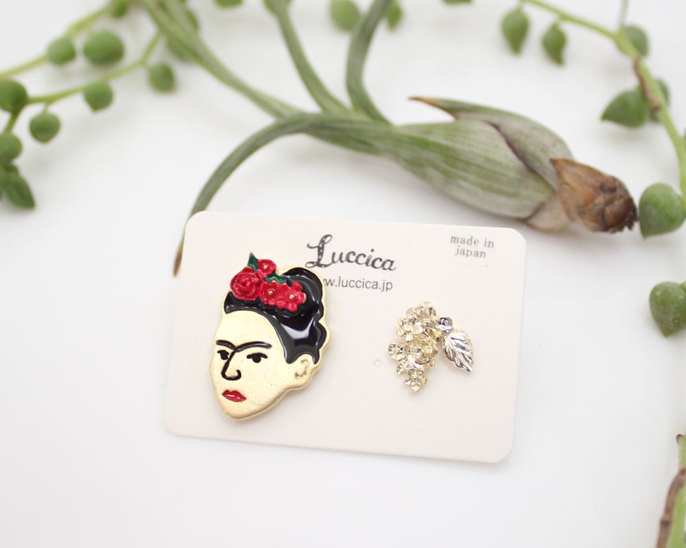 【Yu】アルベロベロのビーズピアス フリーダカーロ ピアス | lactiflora