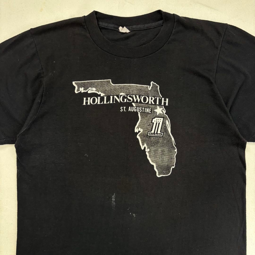 【80s】1989年 デイトナ バイクウィーク Tシャツ L スカル イーグル 90s Daytona Bike Week Tシャツ イーグル スカル ハーレー | UC TRADING