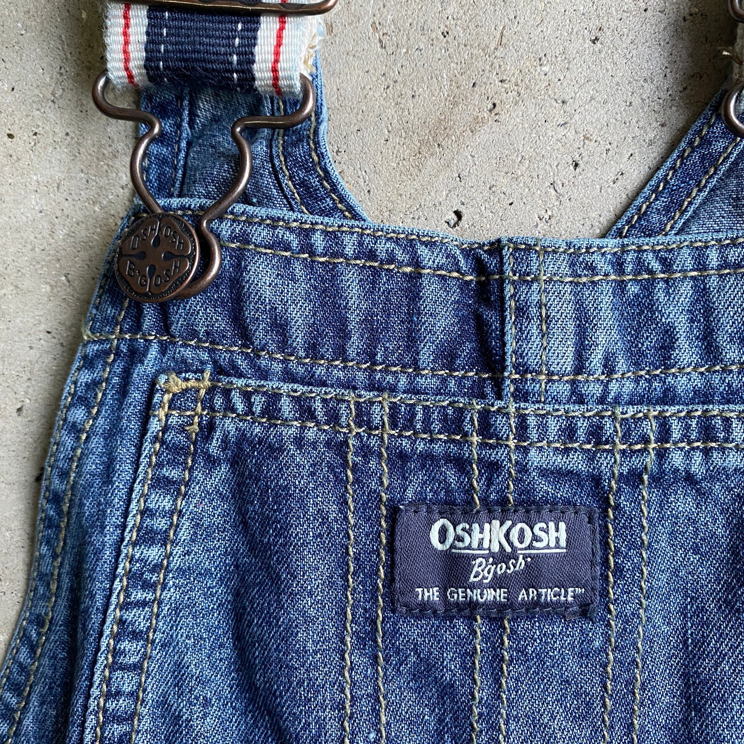 kids】 OSHKOSH オシュコシュ デニム オーバーオール キッズ4歳 100cm