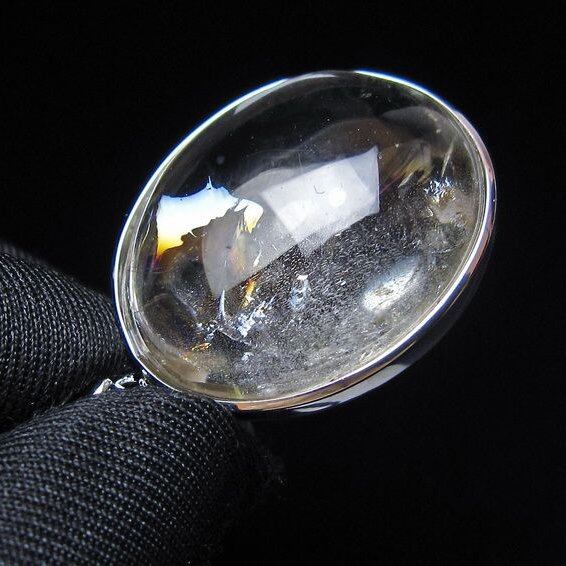 アイリスクォーツ 水晶 ペンダント 虹入り メール便可 一点物 112-14145