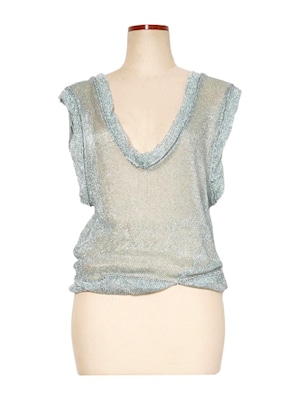 Wrinkle Knit Tank Tops