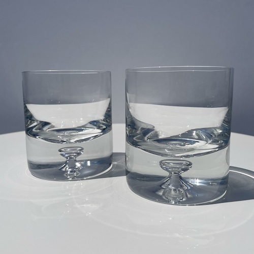 70s heavy stem glass