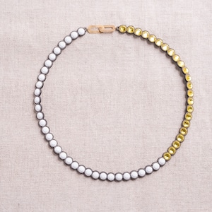 Valentine's Day Marche: Two-tone necklace