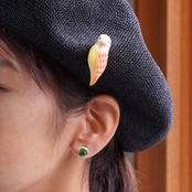 緑玉　イロとカタチの選べるピアス・イヤリング