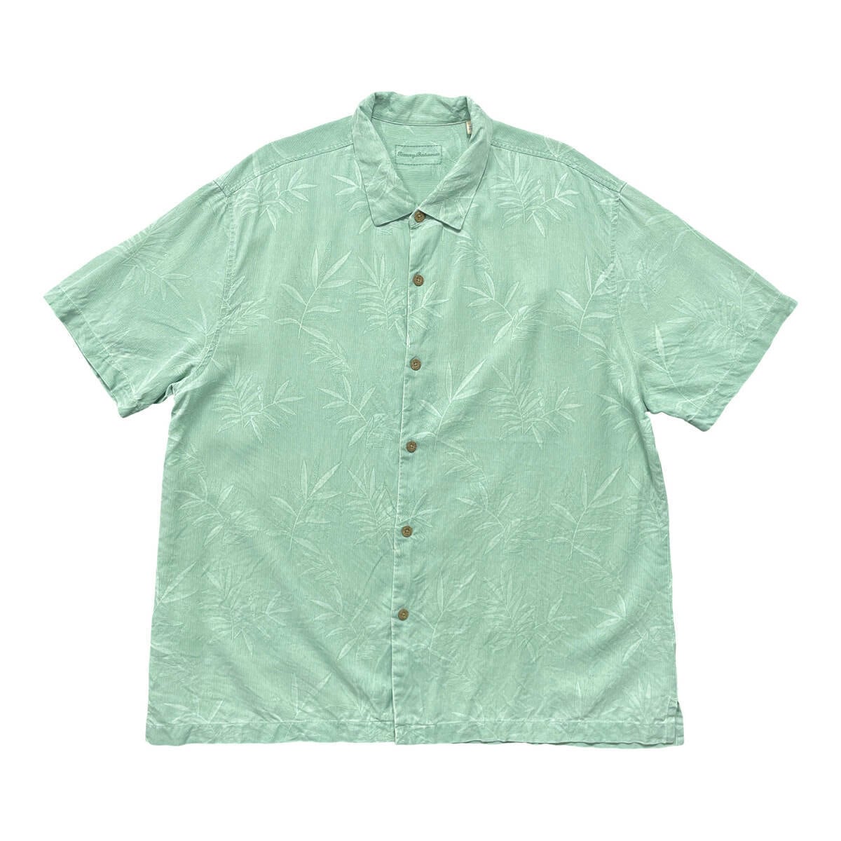 USA 古着 TommyBahama トミーバハマ シルク アロハシャツ キャンプ