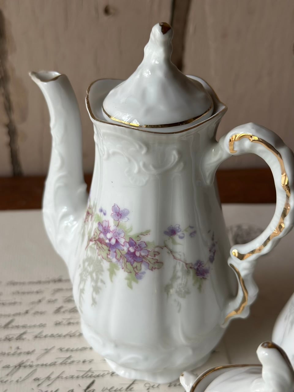 スミレのミニチュアティーセット ディネット おままごと | Brocante de