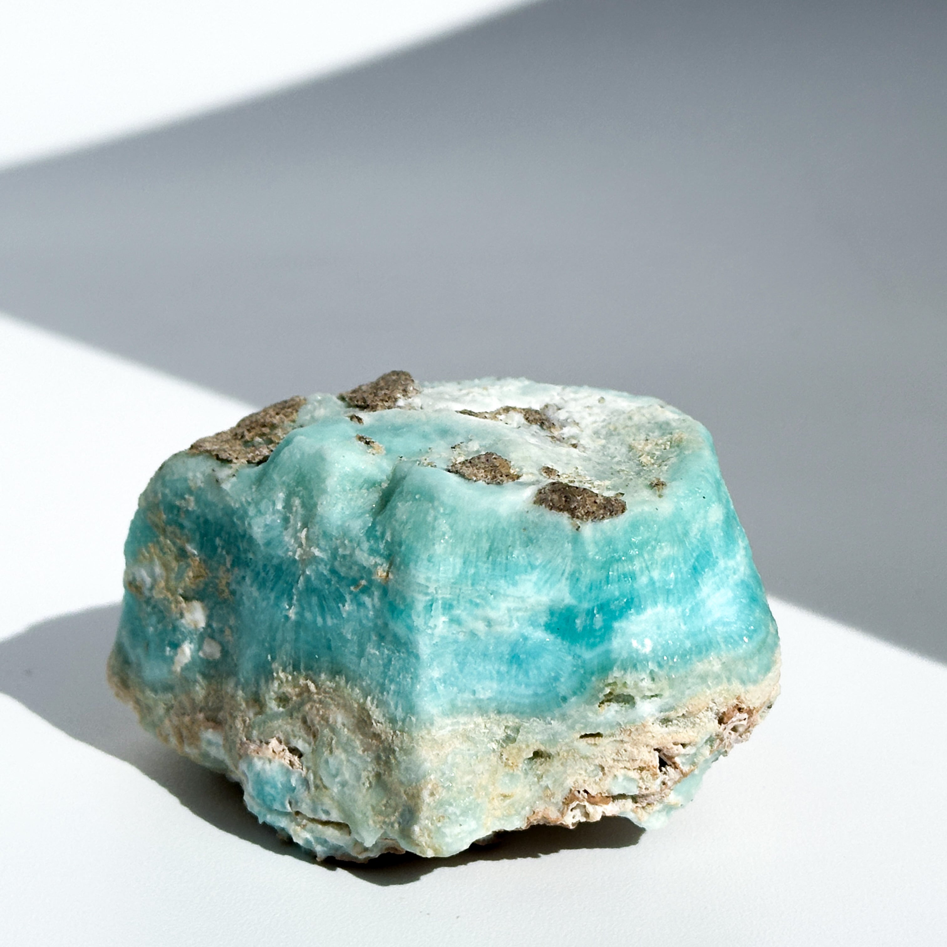 アラゴナイト 原石 天然石 アクアマリンブルー　鉱物 アラゴナイト 原石 天然石 アクアマリンブルー 鉱物